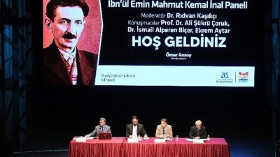 Doğumunun 153. Yılında İbn’ül Emin Mahmut Kemal İnal Paneli Zeytinburnu Kültür Sanat’ta düzenlendi