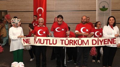 Engelli bireyler Atatürk’ü hürmet ve hasretle andı