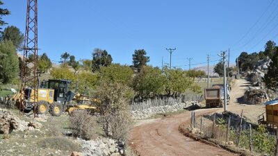 Ernez Yaylası yolu yenileniyor