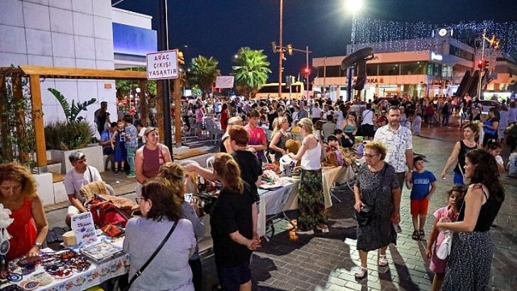 ‘Gece Pazarı’ ile bayanların el emeği kara dönüştü