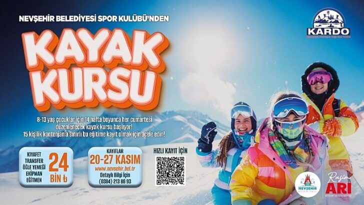 Kayak kursu için kayıtlar başladı