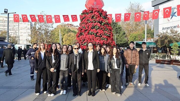 Kocaeli Ata’sını onun ismini taşıyan çiçeklerle anıyor