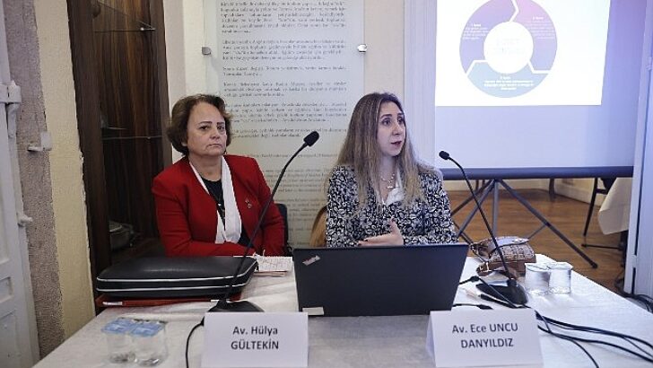Konaklı bayanlara şiddete karşı adalete erişim düzenekleri anlatıldı