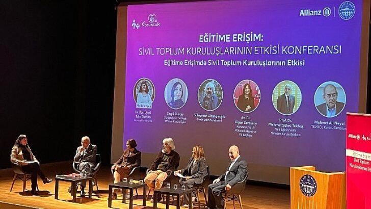 Koruncuk Vakfı “Eğitime Erişim: Sivil Toplum Kuruluşlarının Etkisi” Konferansı gerçekleşti