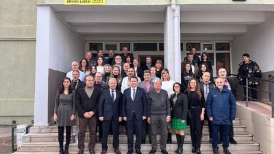 Lider Aydın’dan öğretmenlere ziyaret