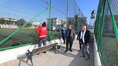 Lider Çiçek Talimatı Verdi Alanlar Yenileniyor