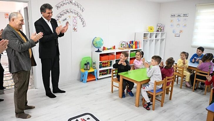 Lider Kocaman, “Söz Verdiğimiz Gibi” Ek Anaokulu Hizmete Girdi