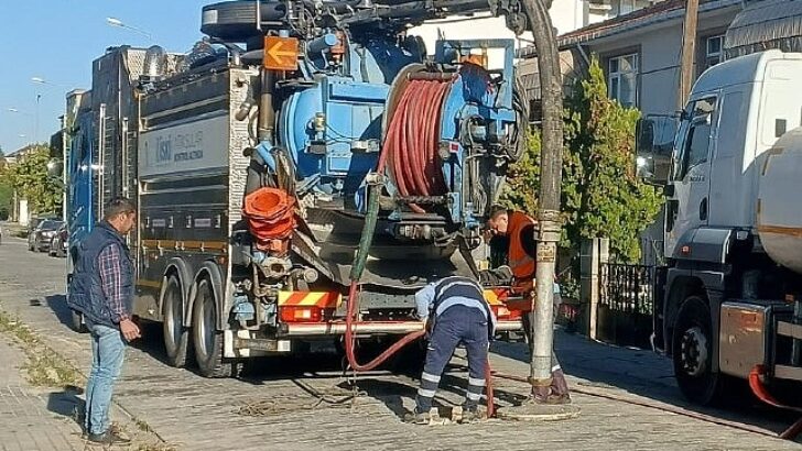 Lüleburgaz’ın kanalizasyon sınırlarında paklık