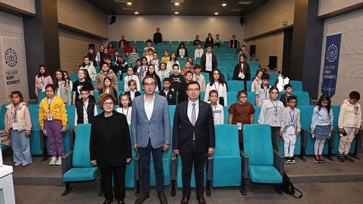 Nilüferli çocuklar demokrasi şöleni yaşadı