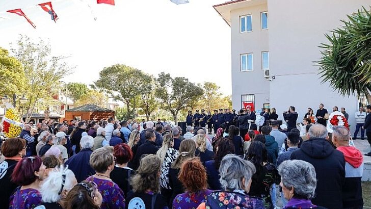 Seferihisar Belediyesi Ürkmez Doğanbey hizmet noktası yeni yerinde kapılarını açtı.