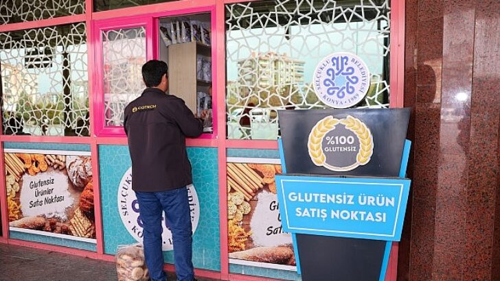 Selçuklu Belediyesi tarafından dört yıl evvel faaliyete geçirilen Glütensiz Satış Noktası çölyak hastalarına hizmet vermeye devam ediyor.