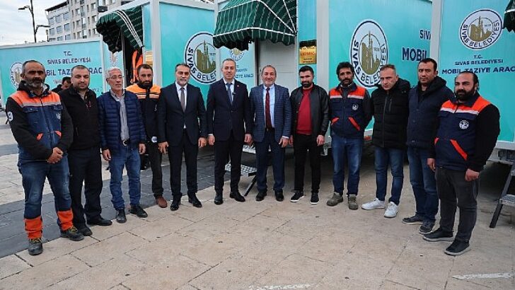 Sivas Belediyesi Taziye Araçları Vatandaşın Hizmetinde…