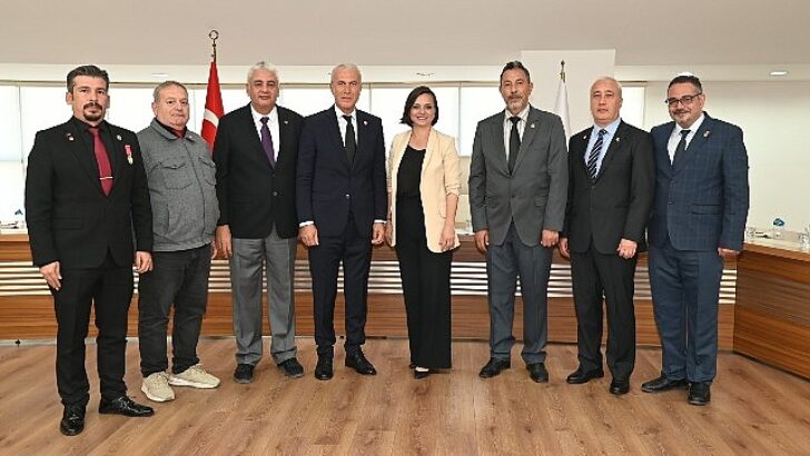 TEMAD tam takım Lider Helil Kınay’ı ziyaret etti