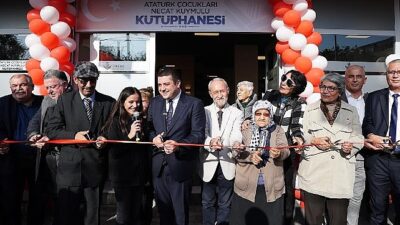 Torbalı’da Atatürk Çocukları Kütüphanesi Açıldı