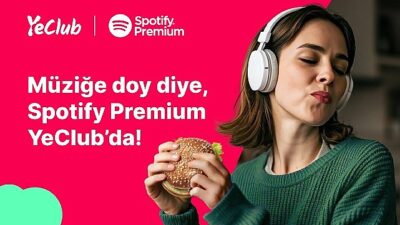 Yemeksepeti’nden YeClub Üyelerine 3 Aylık Spotify Premium Fırsatı