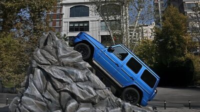 Yeni Elektrikli Mercedes-Benz G-Serisi İstanbul’da yükseldi