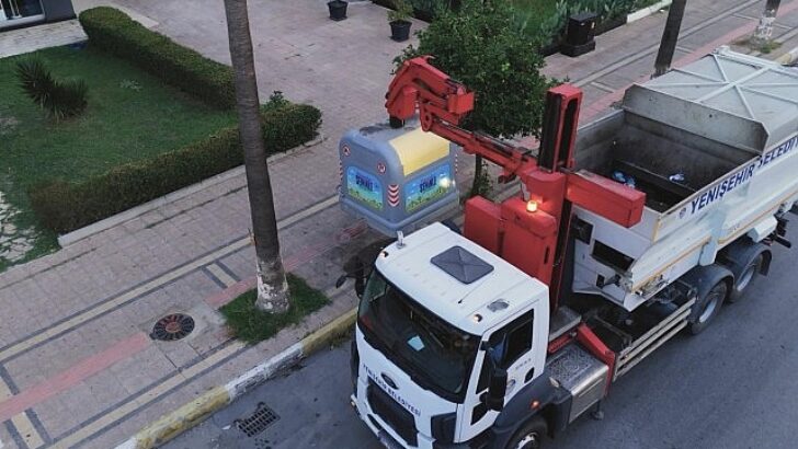 Yenişehir’de sessiz çöp toplama devri başladı
