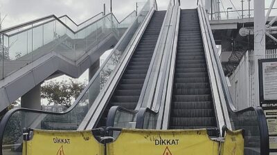 Yürüyen merdivenlere periyodik bakım