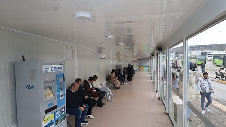 Akıllı duraklar Kocaeli’ni ısıtıyor