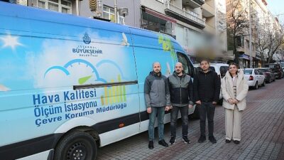 Bayrampaşa’nın hava kalitesi ölçülüyor
