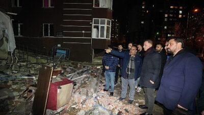 Beylikdüzü’nde doğalgaz patlaması