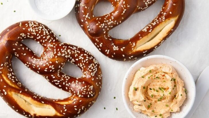 Brezeln Mıt Obatzda