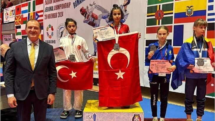Büyükşehir Belediyesporlu Fatma Azra Balkan Şampiyonu Oldu