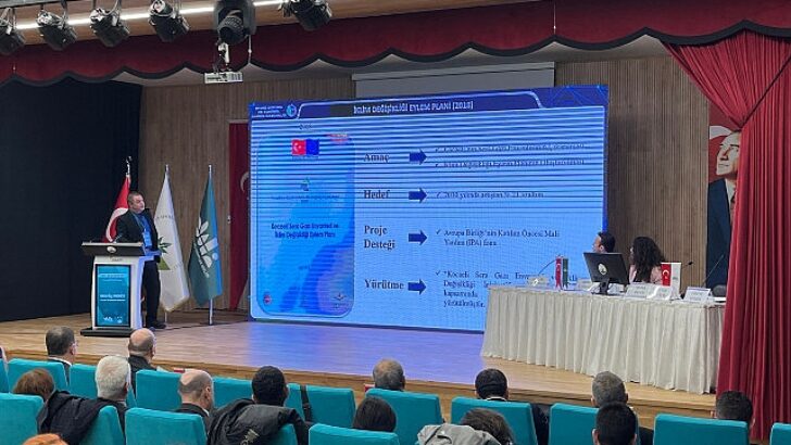 Büyükşehir’den iklim çalışmaları hakkında sunum