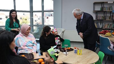 Çalı Bayan ve Çocuk Akademisi’ne Lider Şadi Özdemir’den ziyaret