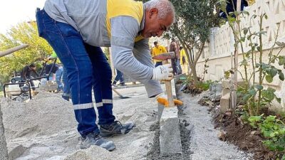 Didim Belediyesi Hisar Mahallesi 2463 Sokak’ta başlatılan yol yapım çalışmalarını tamamlandı.