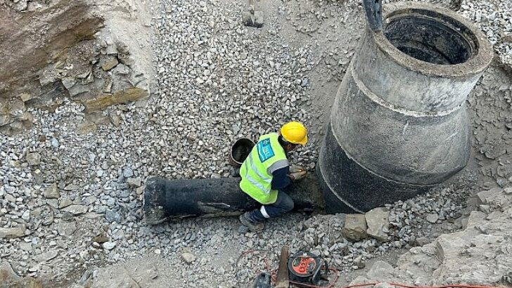 İlimtepe’nin geleceği için İSU’dan 9 bin 134 metre yeni kanalizasyon sınırı
