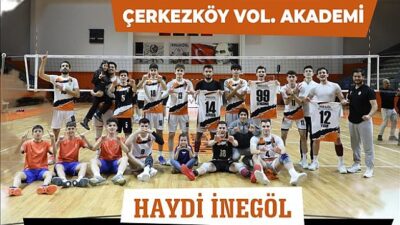 İnegöl Belediyespor Çerkezköy Voleybol Akademiyi Konuk Edecek