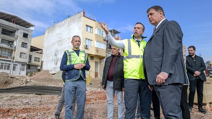 Karabağlar trafiği nefes alacak Dostluk Bulvarı’nda temas yolu çalışmaları başladı
