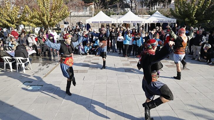 Konak’ta yeni yıl coşkusu kermeslerle devam ediyor