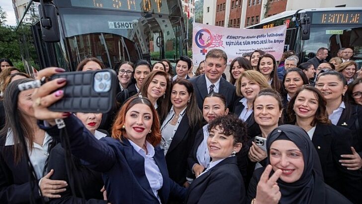 Lider Tugay: Otobüslerimizi hem süren hem de onaran arkadaşlarımızın değerli bir kısmını bayanlarımız oluşturacak