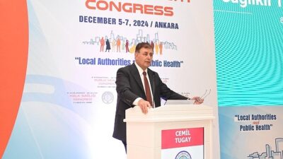 Lider Tugay, Ulusal Halk Sıhhati Kongresi’nde konuştu “Sağlıklı kent bir sonuç değil, bir süreç ve bir yöntemdir”