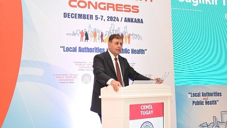 Lider Tugay, Ulusal Halk Sıhhati Kongresi’nde konuştu “Sağlıklı kent bir sonuç değil, bir süreç ve bir yöntemdir”
