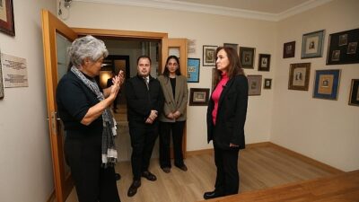 Lider Ünsal’dan Hamza Rüstem Fotoğraf Meskeni Özel Müzesi’ne ziyaret