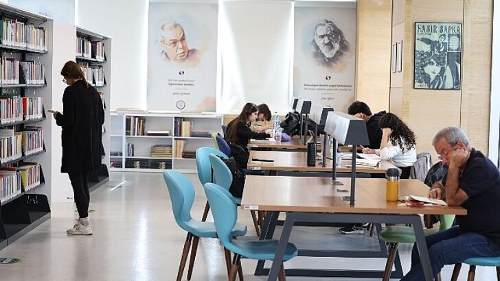 Muğla Büyükşehir Kütüphaneleri’nde Okuma ve Çalışma Alanlarına Ağır İlgi