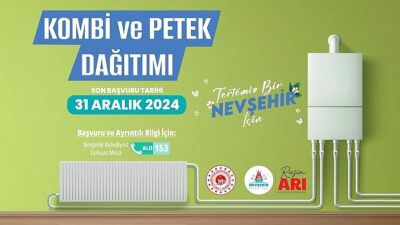 Nevşehir Belediyesi’nin Kombi ve Petek Takviyesi Sürüyor