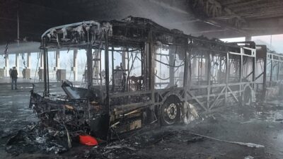 Otobüs Yangınının Ulaşıma Tesiri Olmayacak
