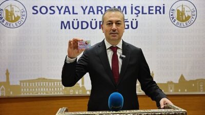 Sivas Belediyesi’nden emeklilere aylık 2 bin TL nakit takviye