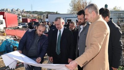 Solaklar’a artık de yaya üst geçidi geliyor