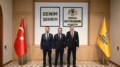 SPK Başkanı Gönül Konya Büyükşehir Belediyesi’ni Ziyaret Etti