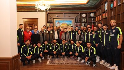 Suvermez Kapadokyaspor, Başkan Rasim Arı’yı Ziyaret Etti