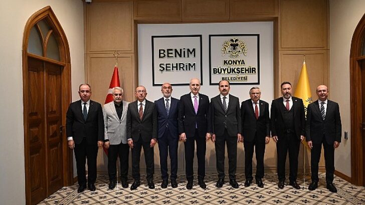 TBMM Başkanı Kurtulmuş Başkan Altay’ı Ziyaret Etti