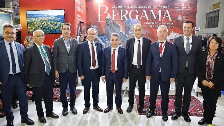 Türkiye’nin en büyük turizm fuarı’nda Bergama’ya ağır ilgi