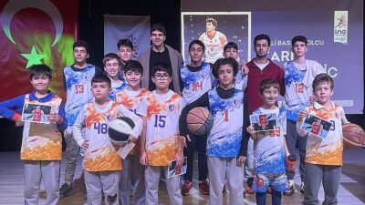 Ulusal basketbolcu Tarık Biberovic, İNO Barstow Okulları “İlham Verenler Konferansı”nda gençlerle buluştu