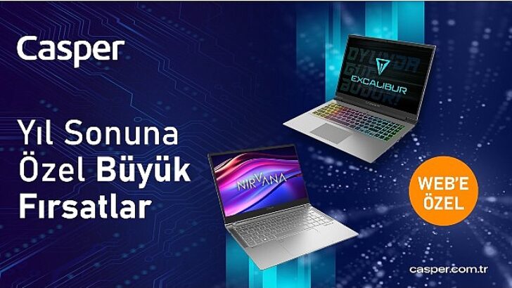 Yıl Sonuna Özel Büyük Fırsatlar Casper’da!
