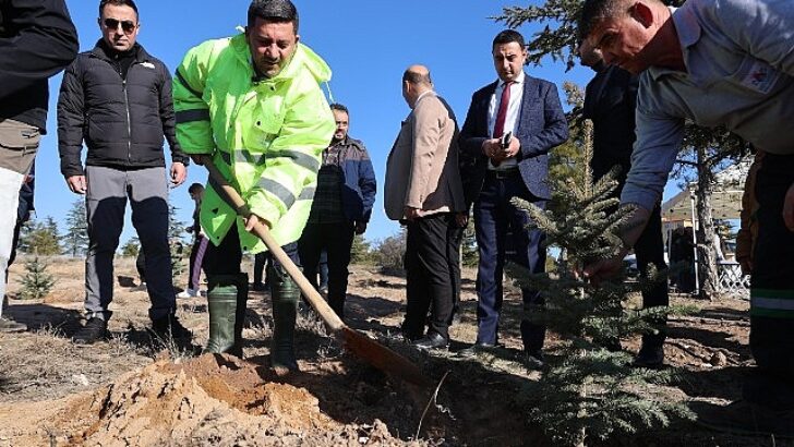1.Sınıf Öğrencileri için Binlerce Fidan Toprakla Buluştu